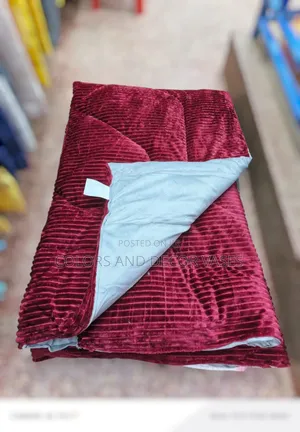 Maroon Velvet Blanket