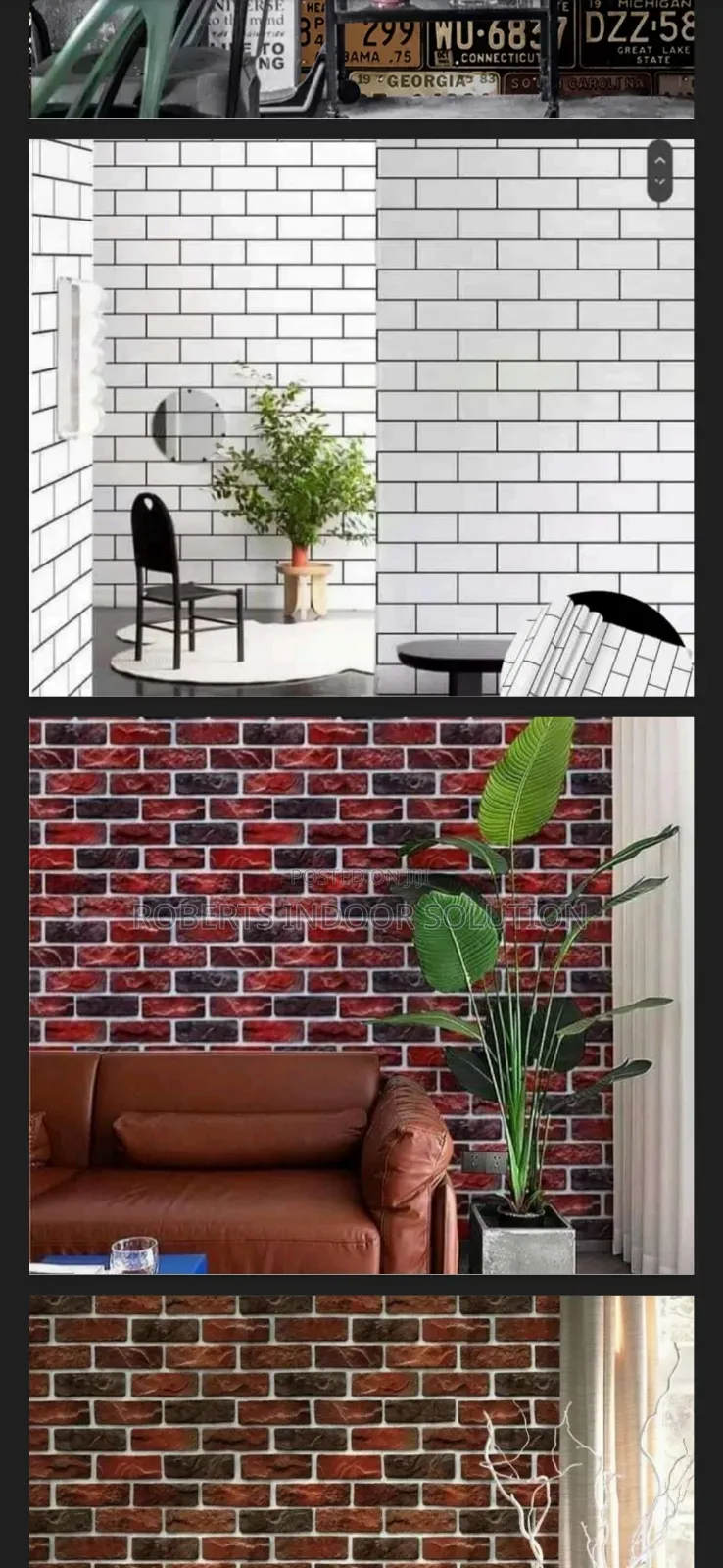 Out-and-Out Bricks Wallpaper Restocked