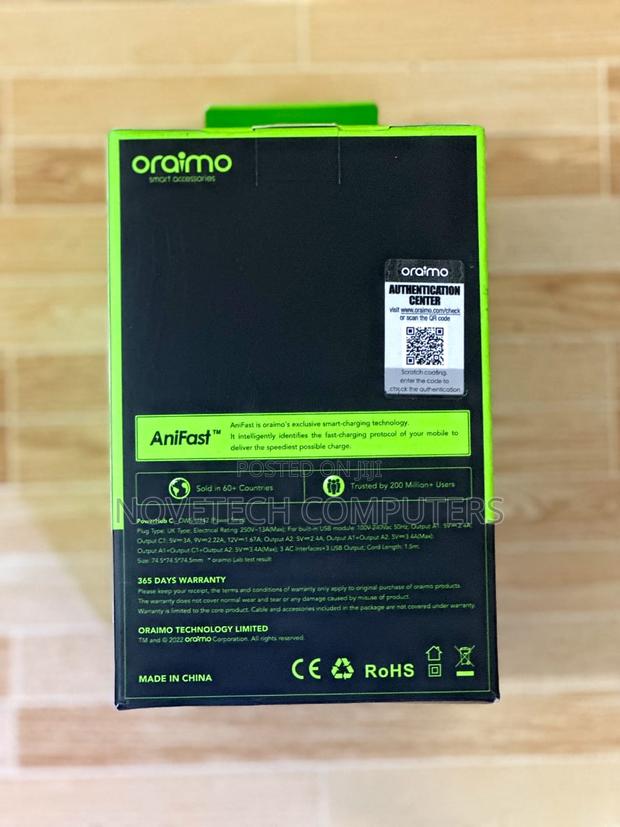 Oraimo Powerhub C 6-in-1 Smart Fast Charging - thumbnail 2