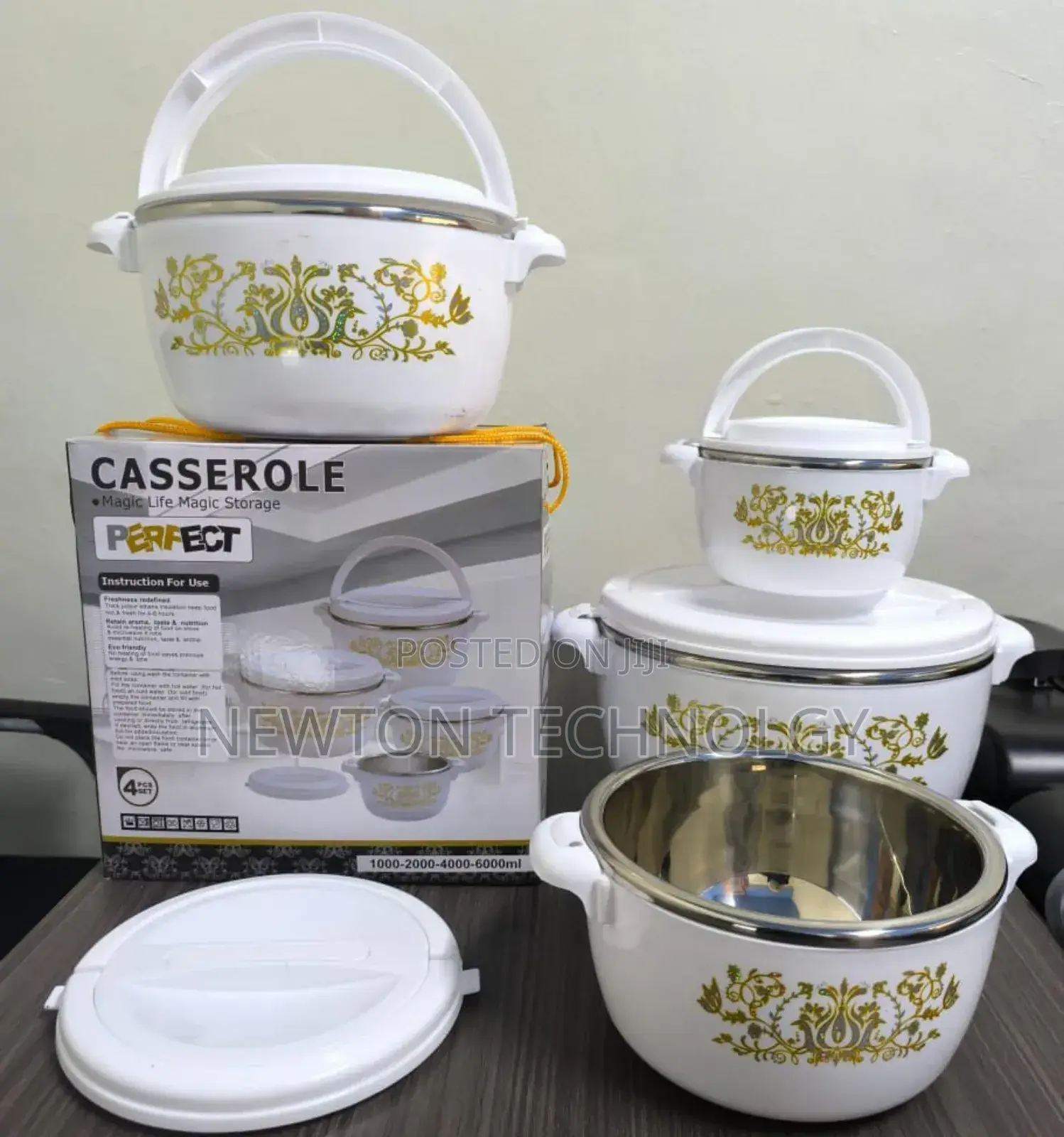 *4pc Hotpot Casserole