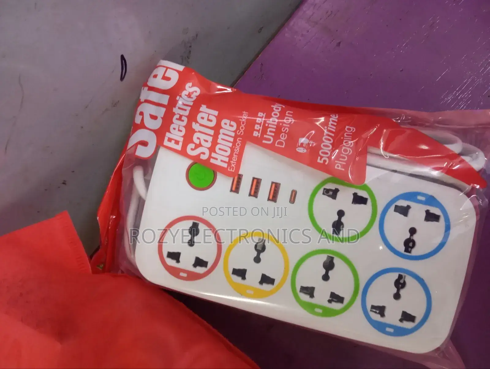 Extension Cable With Charger System