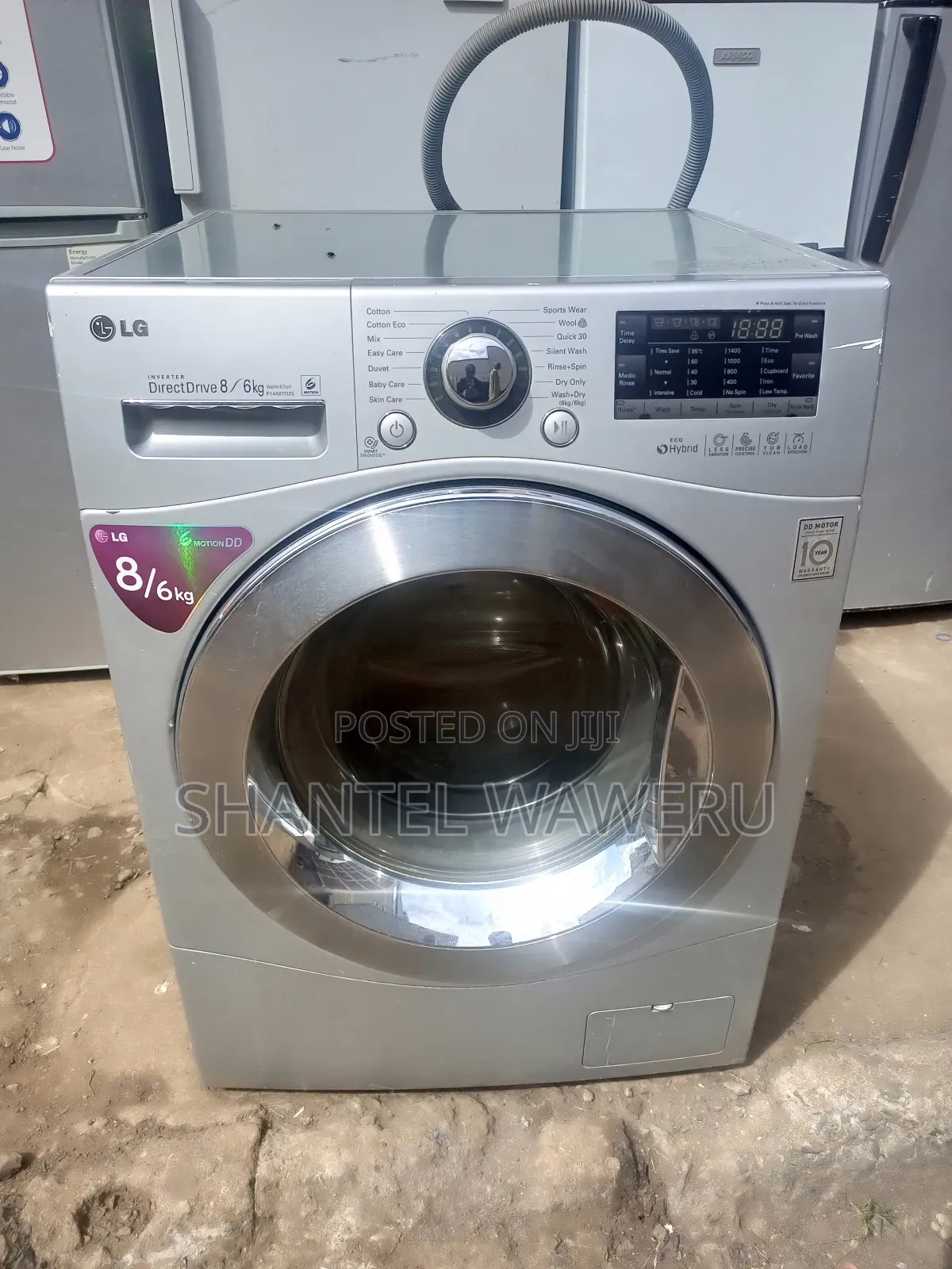Lg Well Drying Washing Machine 8/6,Kg