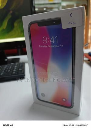New Apple iPhone X 256 GB Gray - main view