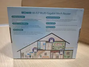 D-Link Be3600 Wi-Fi 7 Dual-Band Mesh Router - Dir-Be364k