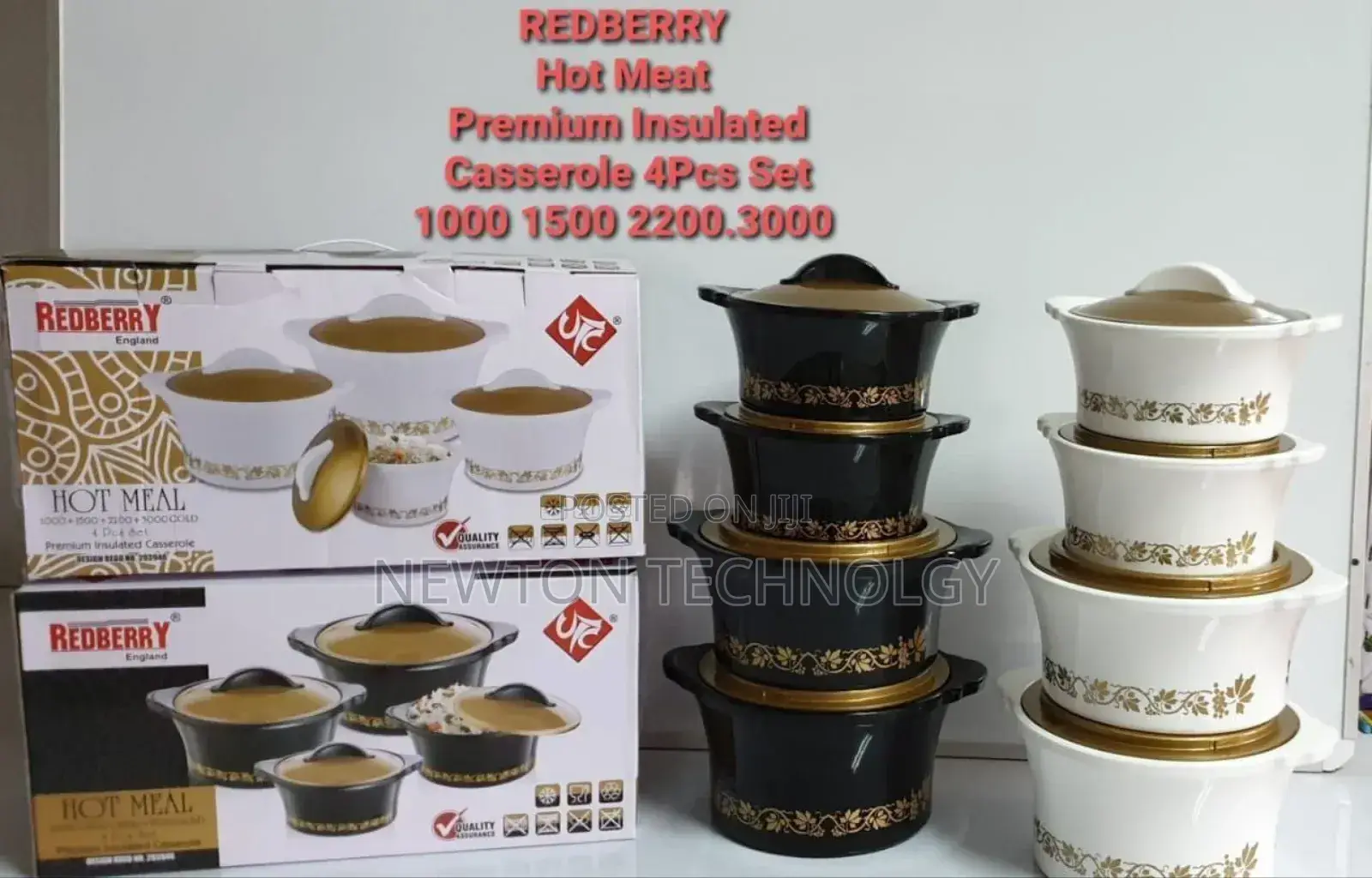 Redberry Premium Range Plastic Hotpot