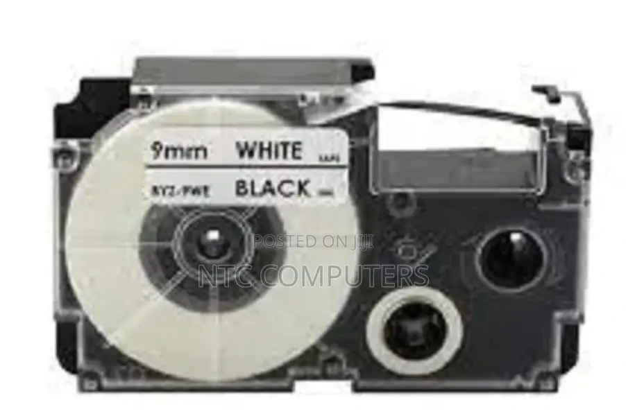 Casio Pt-9we Black on White Cartridge