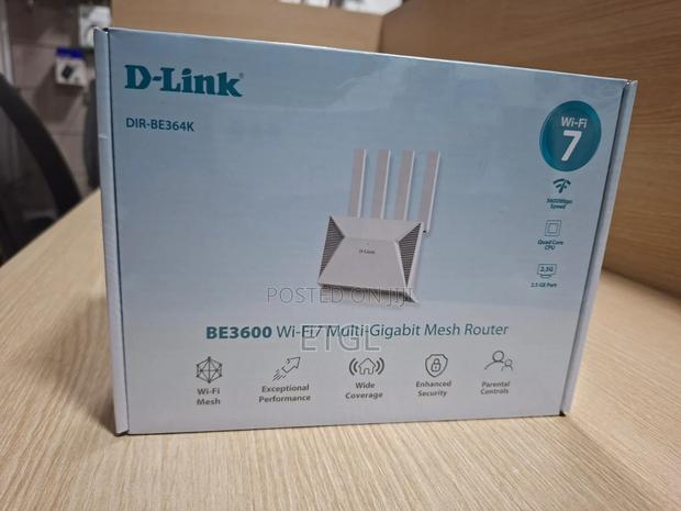 D-Link Be3600 Wi-Fi 7 Dual-Band, Mesh Router