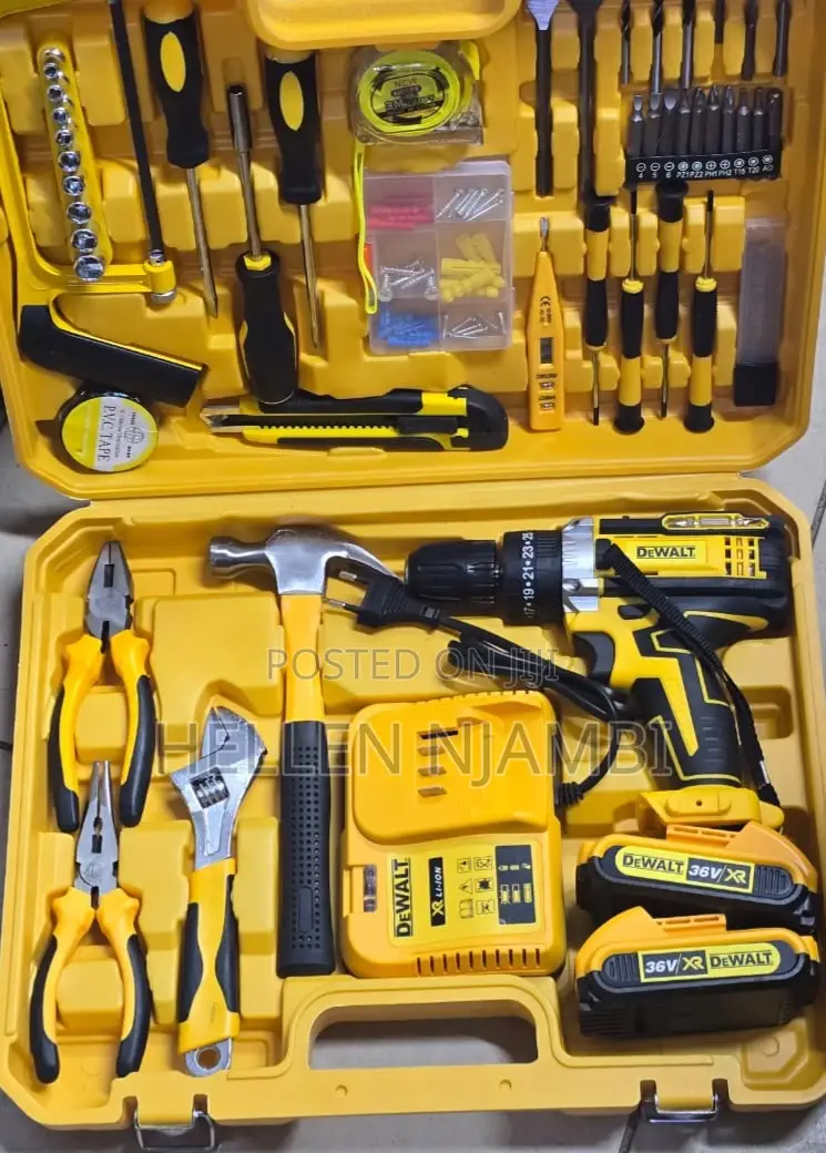 36v Dewalt Cordless Toolkit- 108pcs