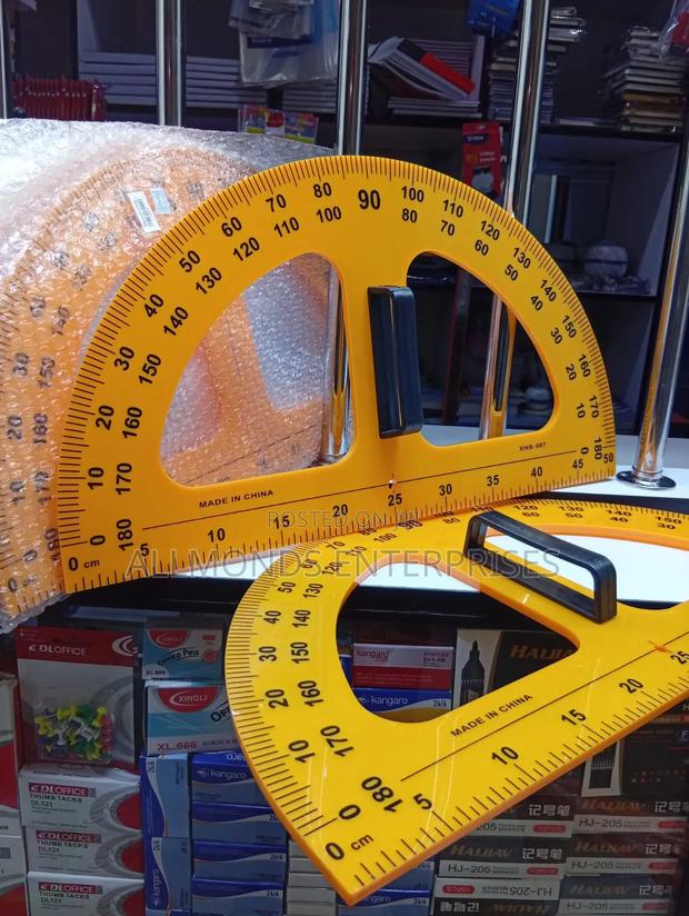 Blackboard/Teacher's Protractor Plastic - thumbnail 4