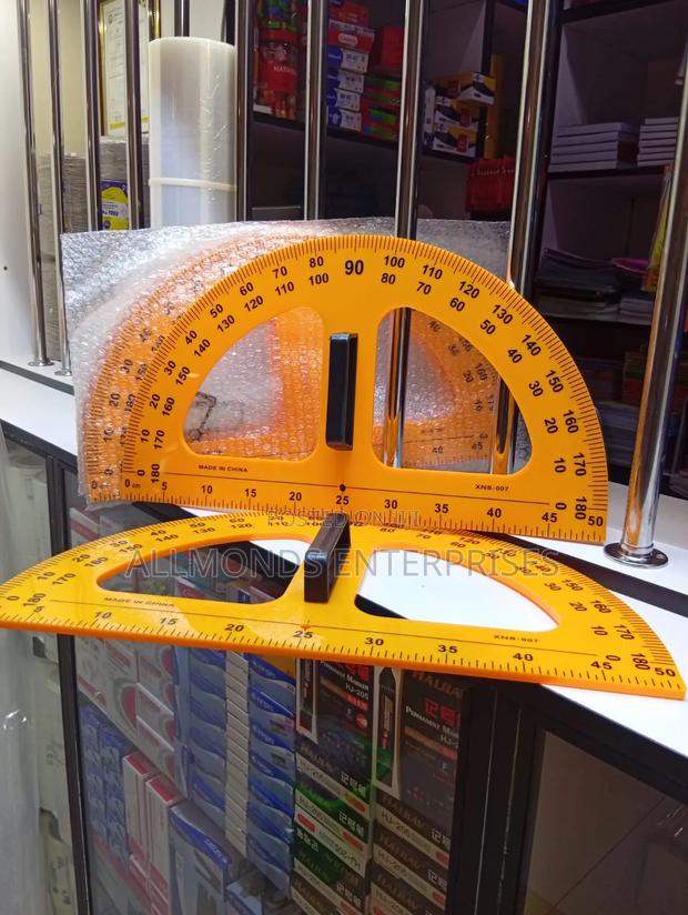 Blackboard/Teacher's Protractor Plastic - thumbnail 3
