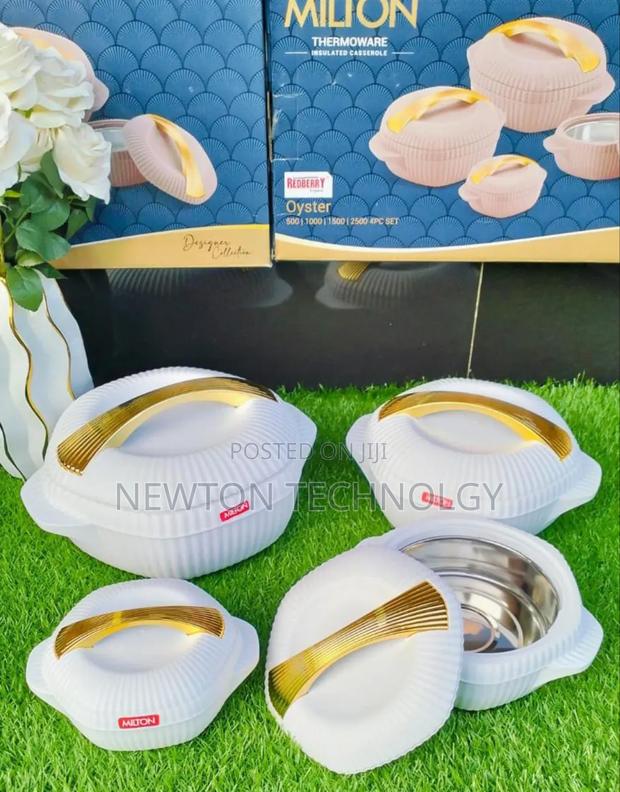 *4pcs Luxurious Insulated Milton Hotpot