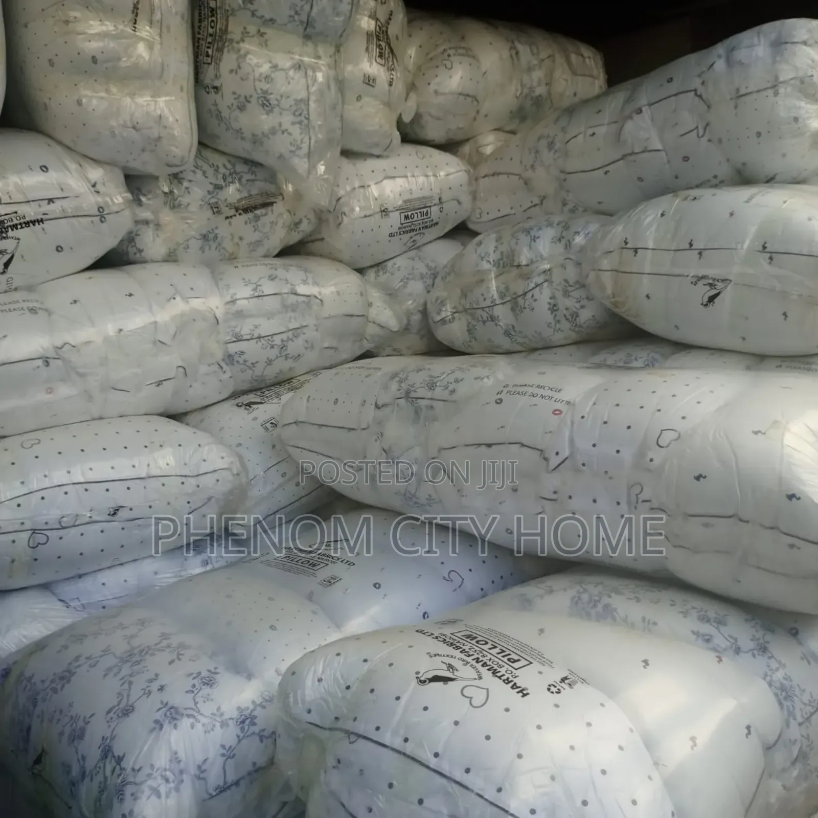 A Pair of Fibre Bebdpillows