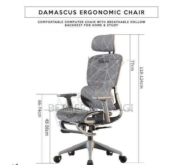 Damascus Ergonomic Office Chair in Kenya - main view