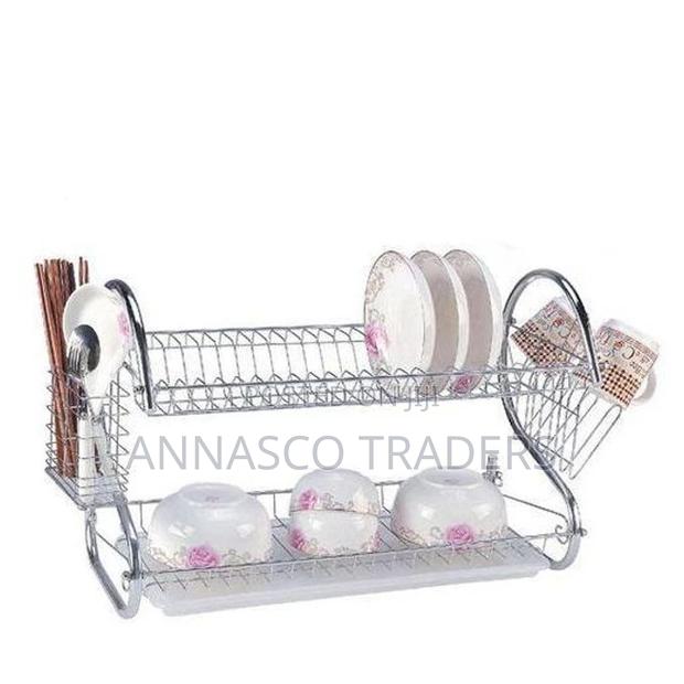 Nunix 2 Layer Stainless Steel Dishrack Dr2s