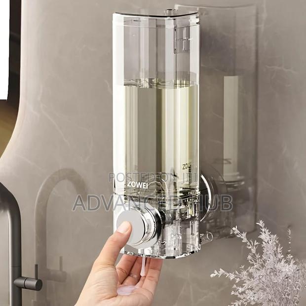 Wall-Mounted Manual Soap Dispenser - main view