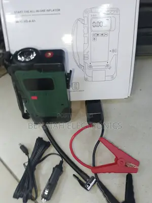 Portable Car Jump Starter.With Inflator