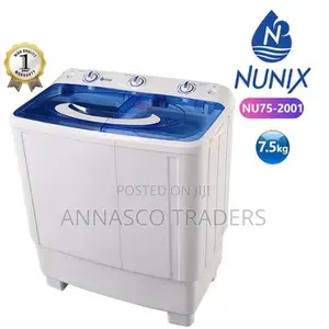 Nunix 7.5kg Twins Tub Washing Machine
