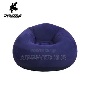 Inflatable Bean Bag With Free Manual Pump