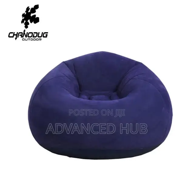 Inflatable Bean Bag With Free Manual Pump