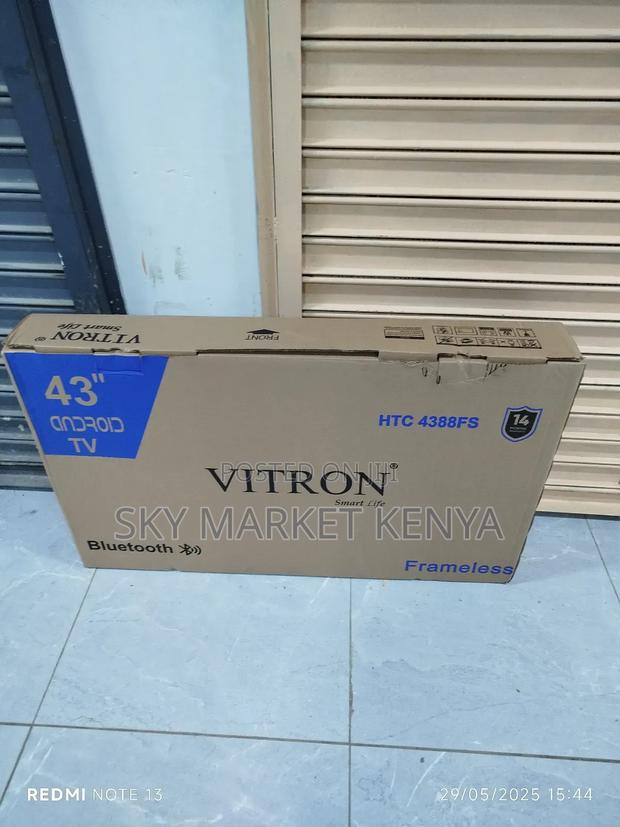 Vitron 43 Inch Smart Android Frameless Tv
