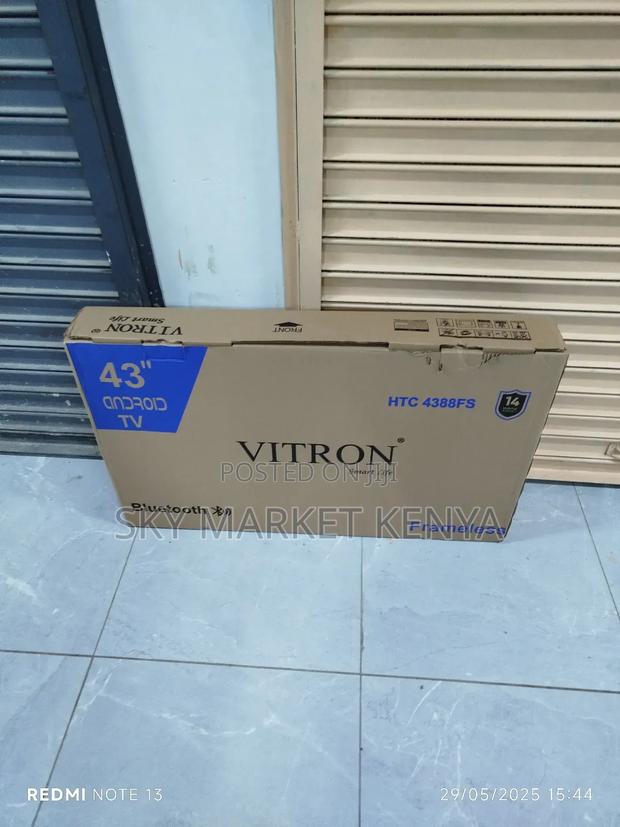 Vitron 43 Inch Smart Android Frameless Tv - thumbnail 3