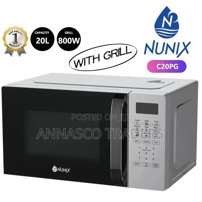 Nunix Digital Microwave Oven 20l With Grill