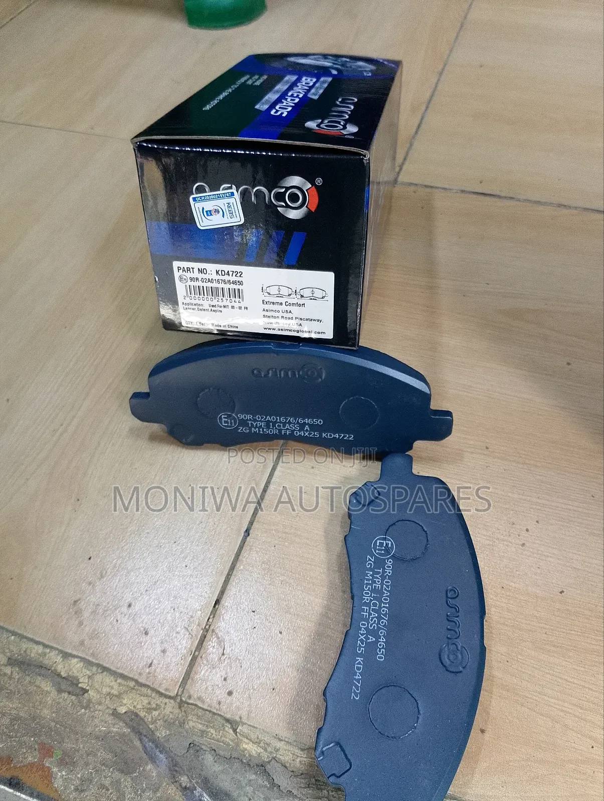 Front Brake Pads Mitsubishi Galant