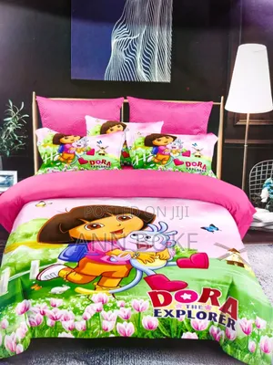 *Cartoon* Themed Duvet One Sheet One 
Pillowcases