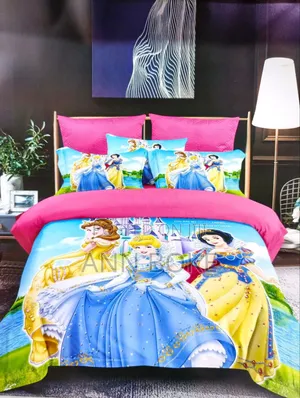 *Cartoon* Themed Duvet One Sheet One 
Pillowcases