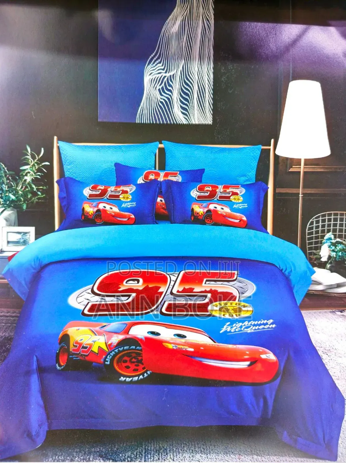 *Cartoon* Themed Duvet One Sheet One 
Pillowcases