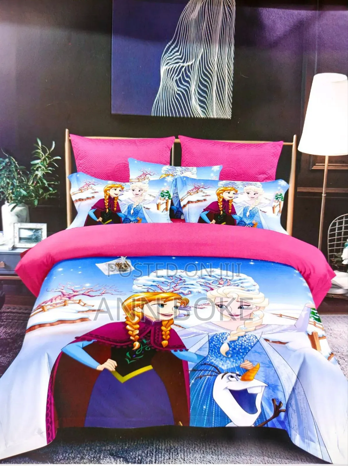 *Cartoon* Themed Duvet One Sheet One 
Pillowcases