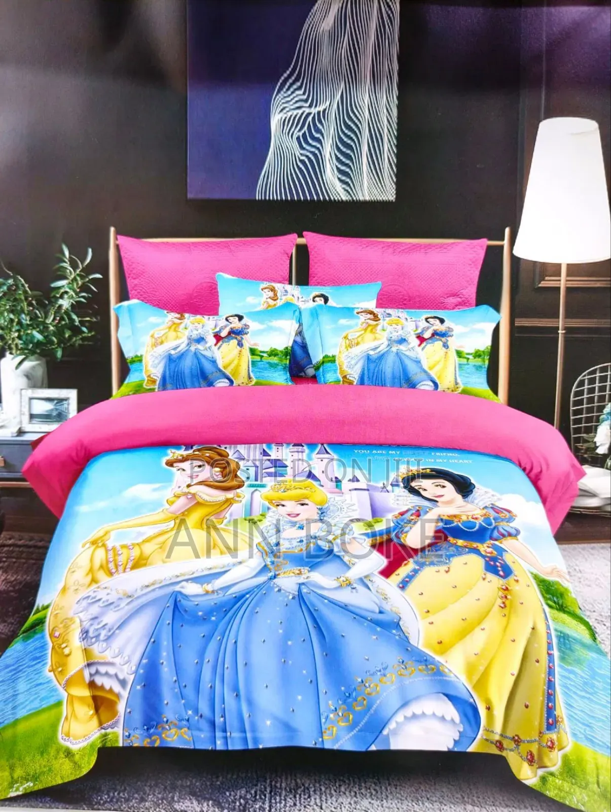 *Cartoon* Themed Duvet One Sheet One 
Pillowcases