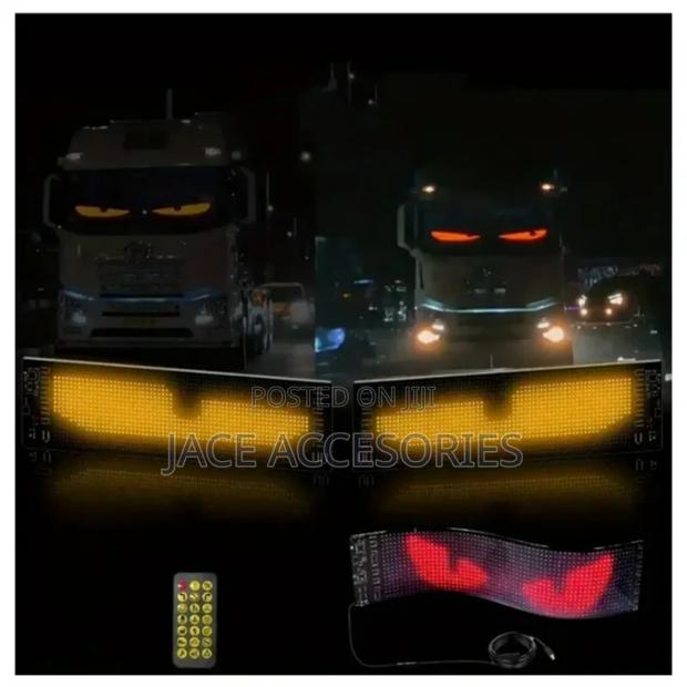 Windscreen Blinking Devil Eye Matrix Sign - thumbnail 3