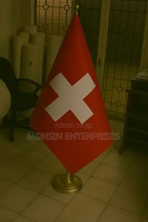 Professional Republic of Switzerland Flag 40”X60”