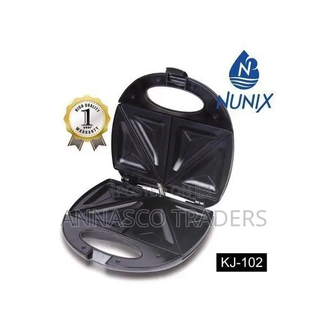 Nunix Sandwich Maker & Toaster -750w