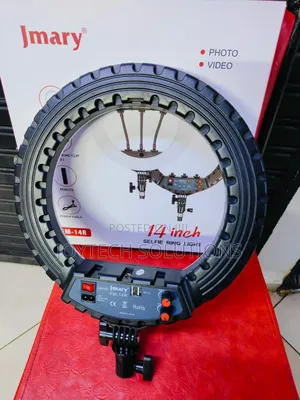 Powerful Jmary 14 Inch Bloggers Set Ringlight, 2.1 M Tripod