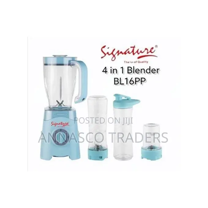 Signature 4 In 1 Multipurpose Blender Grinder