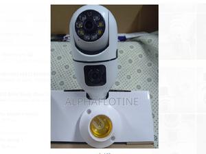 Double Lens PTZ Bulb Wifi Camera - thumbnail 2
