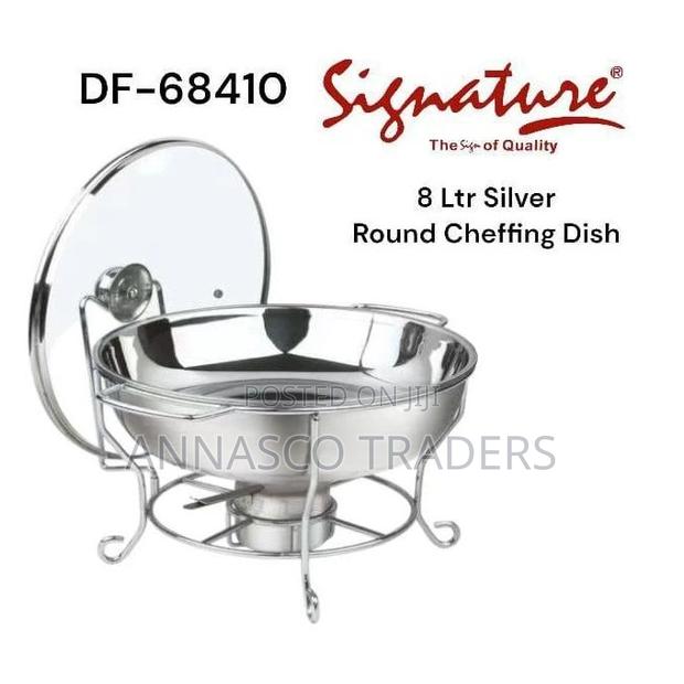 Signature 8 Ltr Round Chaffing Dish