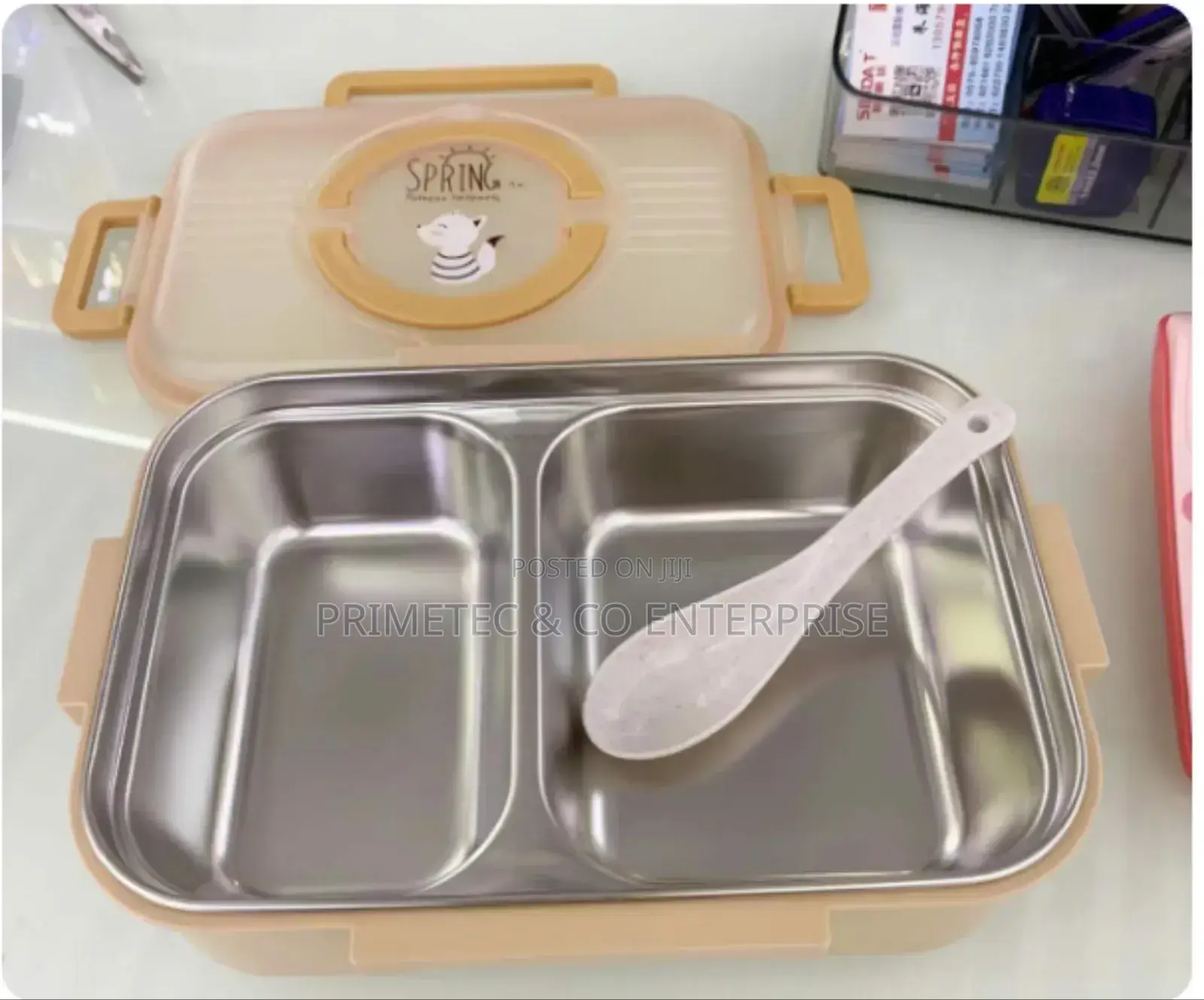 Bento Lunch Box With Two Compartments