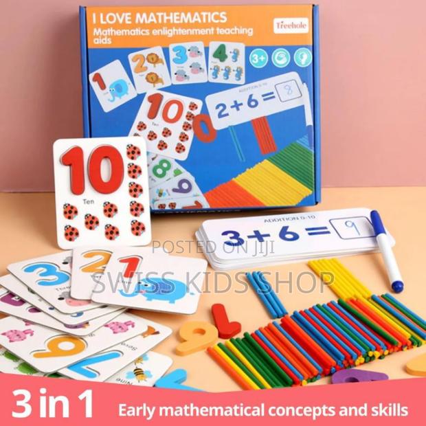 Mathematics Teaching Aid /Numbers / Early Educational Toys - main view