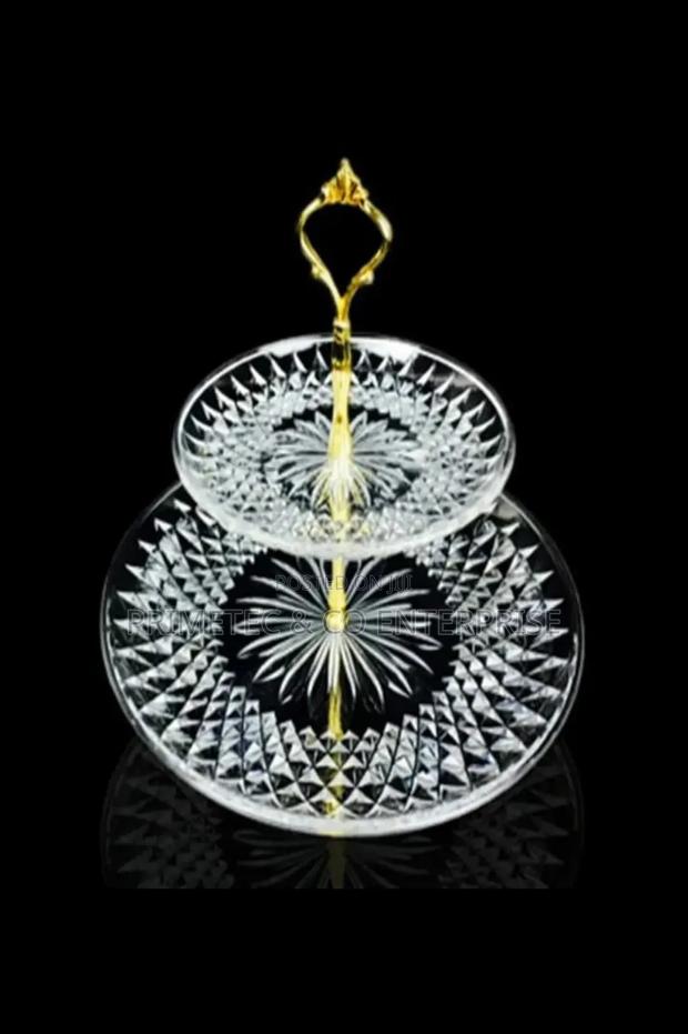 2 Tier Cake /Fruit/Snack Tray - main view