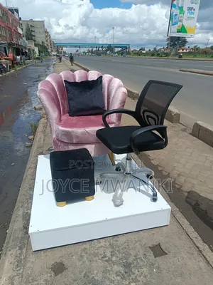 Pedicure Seat and Stool, Podium and Reception Seat 