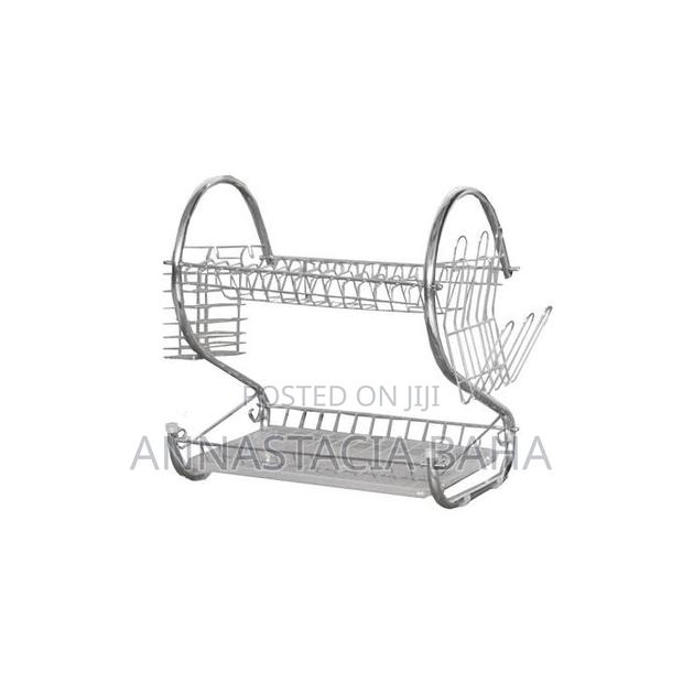 2 Layer Stainless Dish Drainer (Rn-1601) - main view