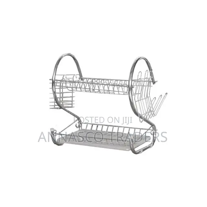 2 Layer Stainless Dish Drainer (Rn-1601)