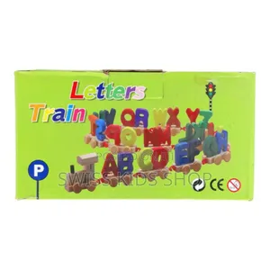 Wooden Letter Train