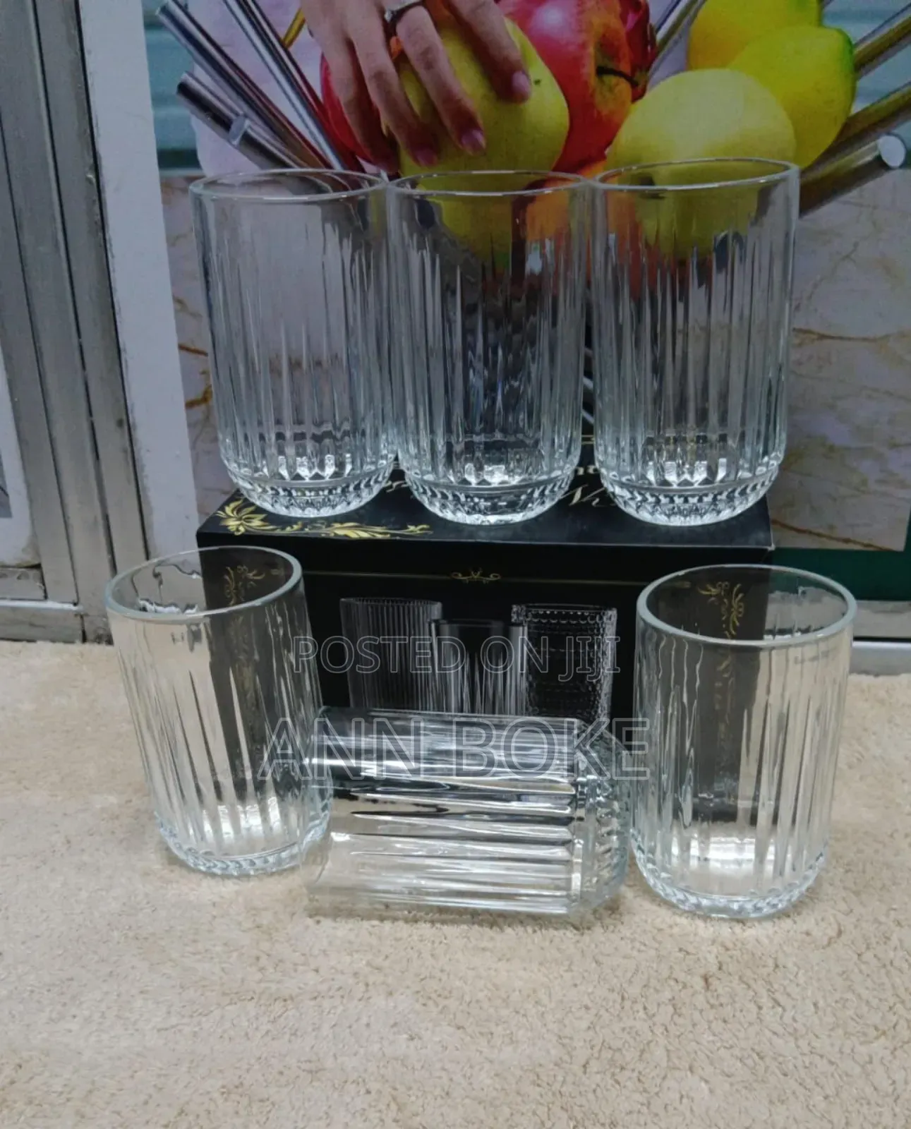  *High Quality Glass Cups for W