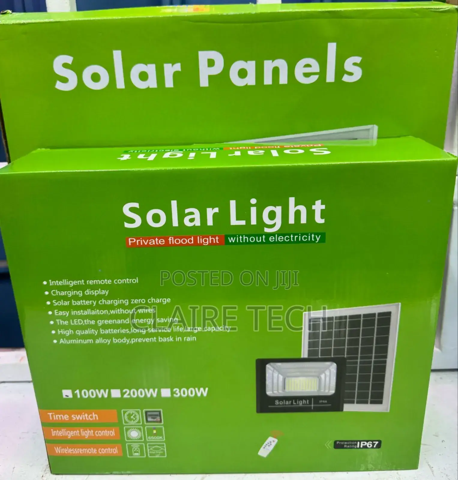 Solar Light 100w Watts