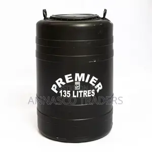 Premier Water Storage Drum Or Barrel 135l- Black