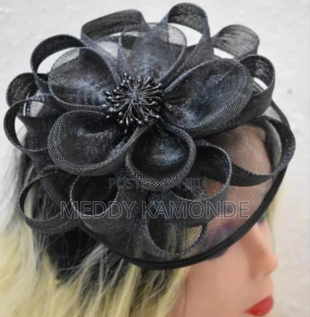 Purple/Yellow Fascinators
